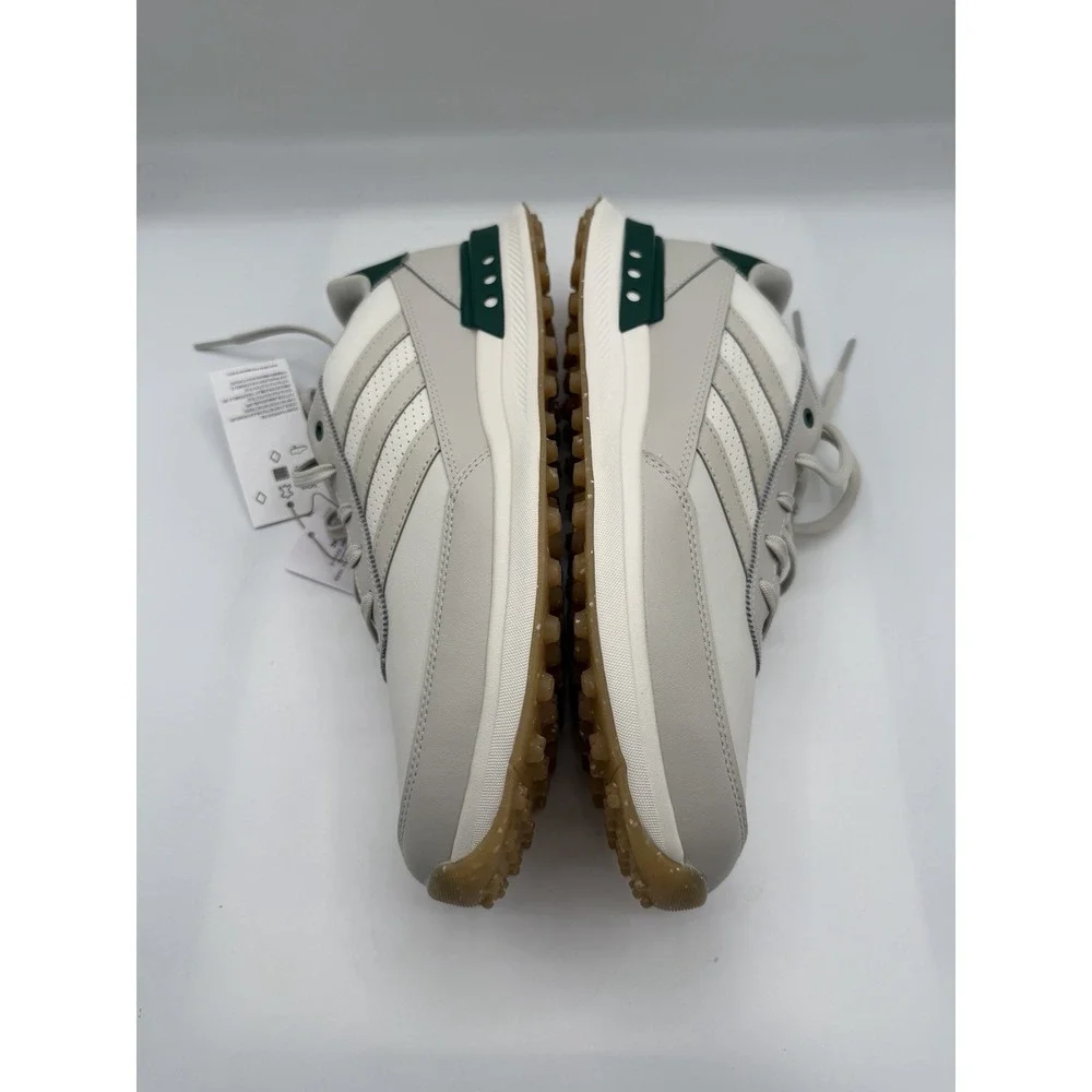 Adidas S2G SL Leather 24 Spikeless Golf Shoes,Men's 10,EU 44,Off White/Grn, NWOB